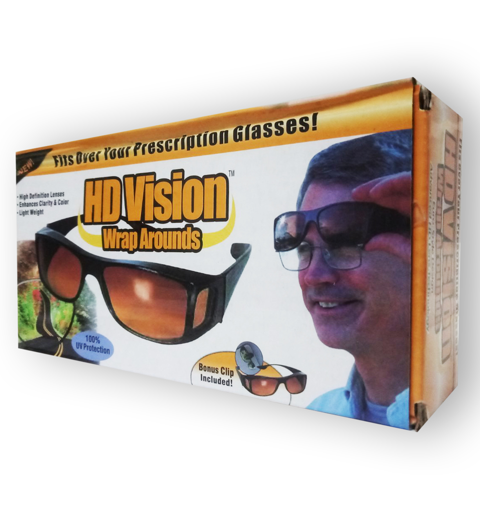 Окуляри HD Vision для покращення видимості вдень та вночі