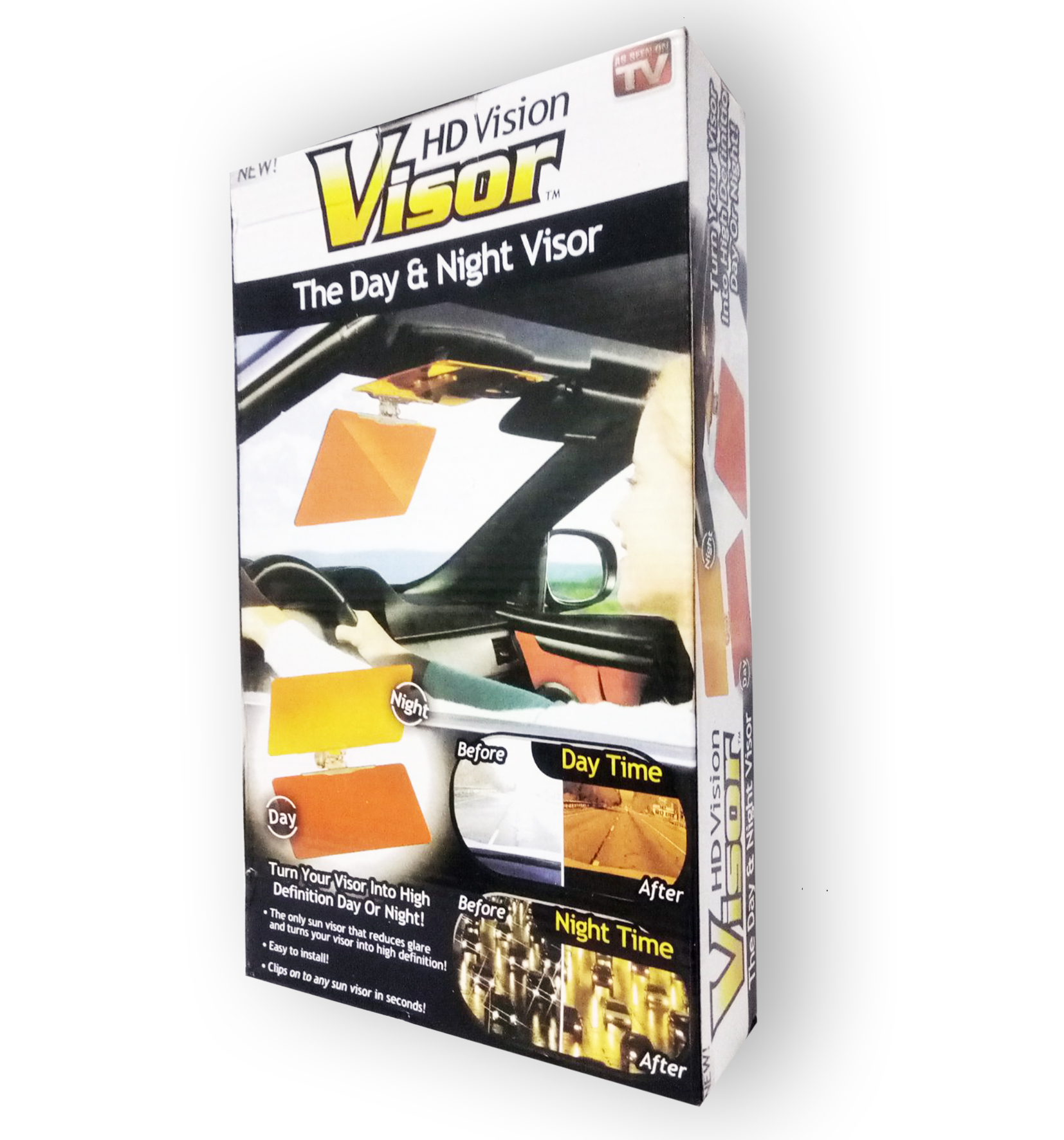 Антиблик козирок для водіїв, HD екран для дня та ночі Visor