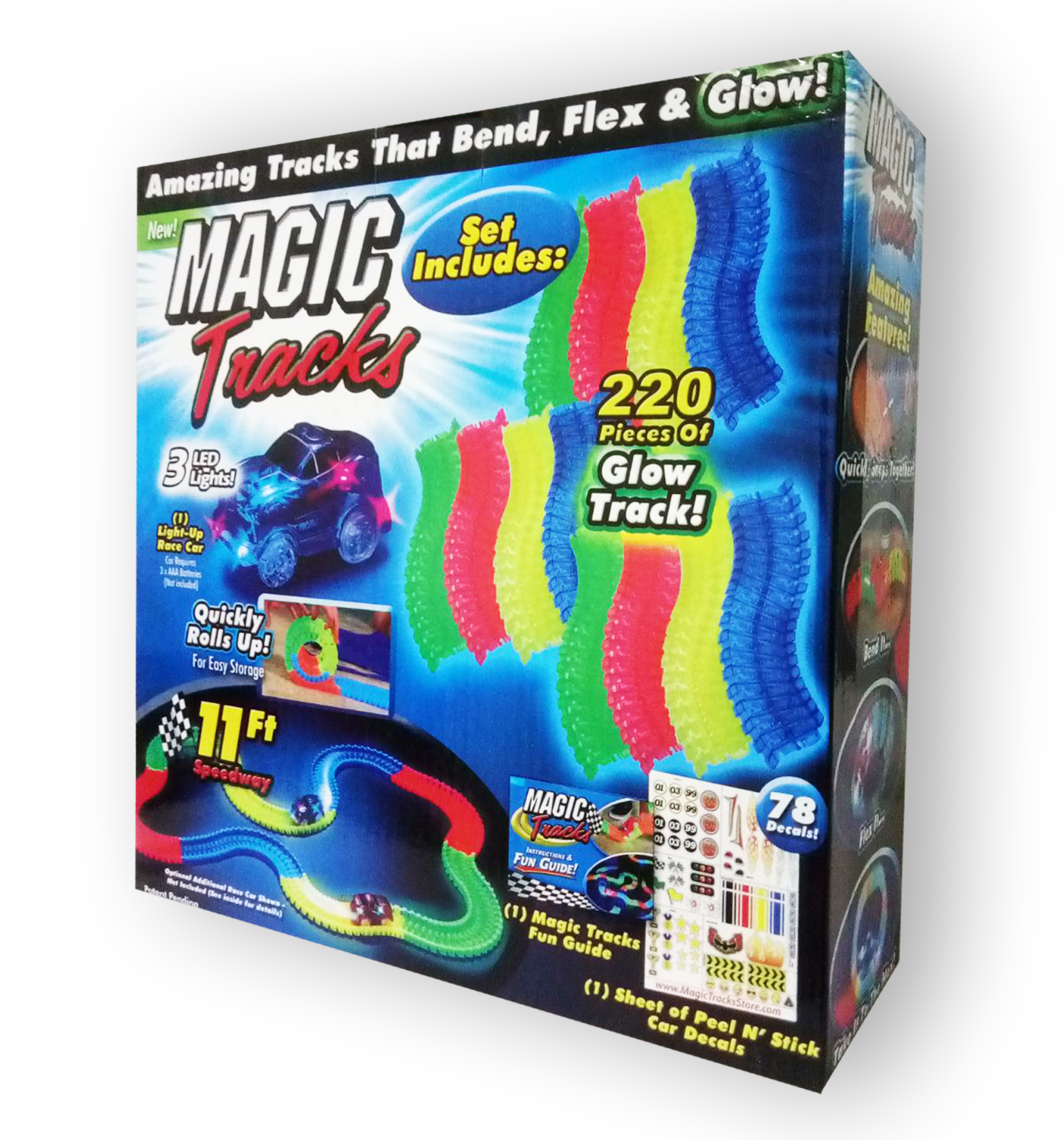 Гоночний трек Magic Tracks гоночна траса на 220 деталей