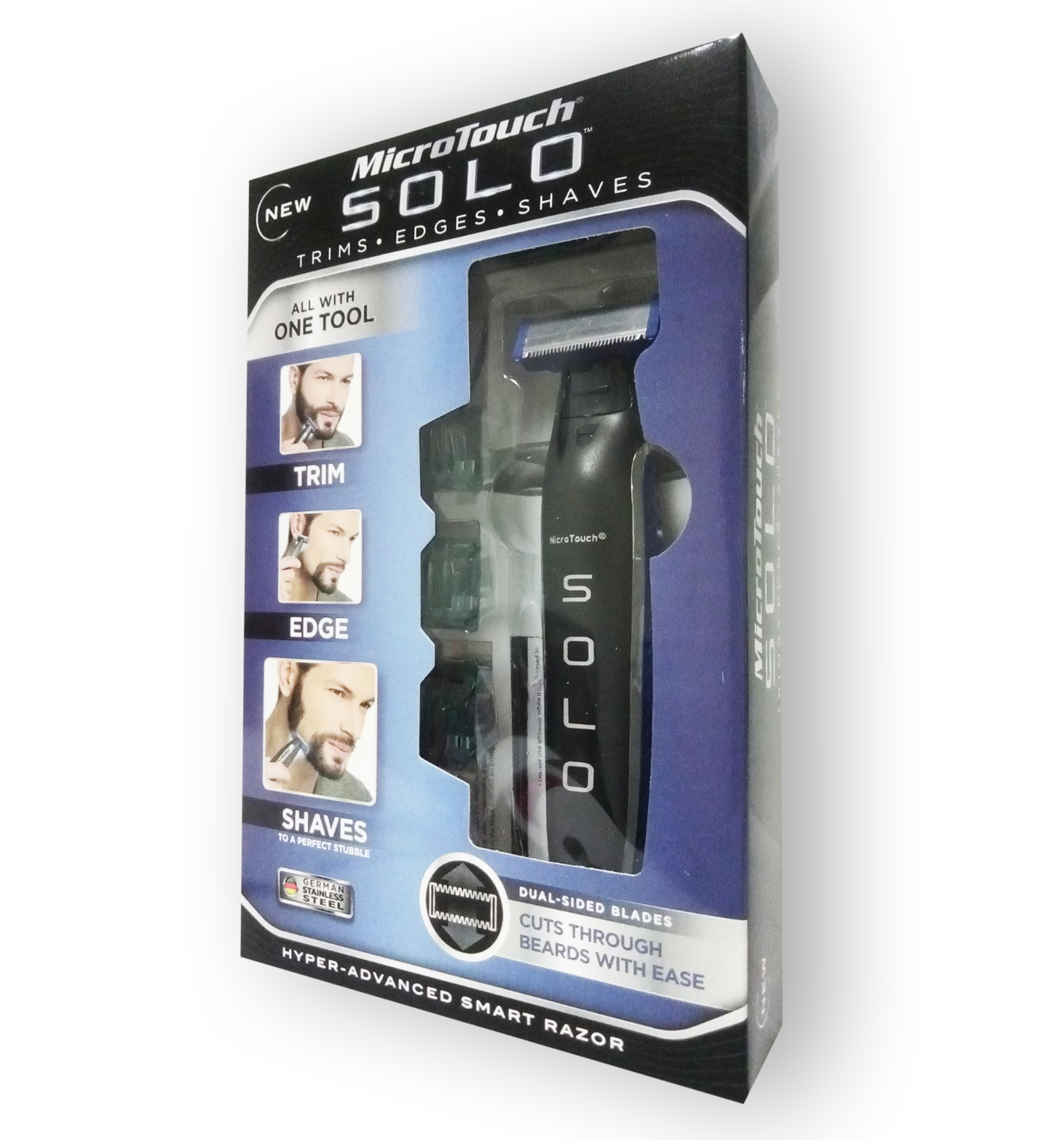 Тример для чоловіків для гоління та стрижки волосся MICRO TOUCH SOLO